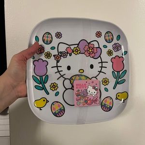 Hello Kitty plates and cups set (easter)